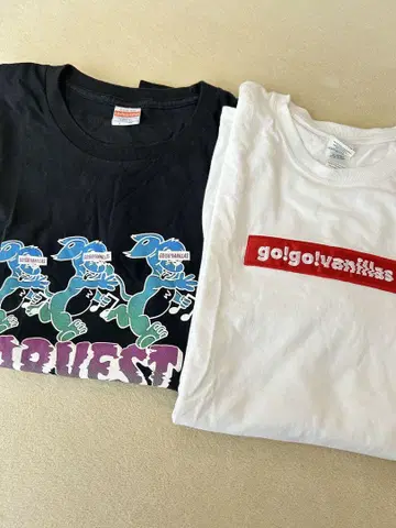 go!go!vanillas 티셔츠