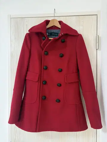 새상품급 DSQUARED2 피코트 자켓 레드