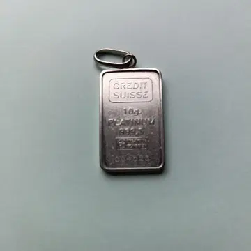 크레디트 스위스 10g 플라티나 자유의 여신 펜던트