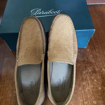 가격 대폭 인하! Paraboot 모카신 브라운 스웨이드