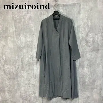 mizuiroind 일본제 스키퍼 셔츠 원피스