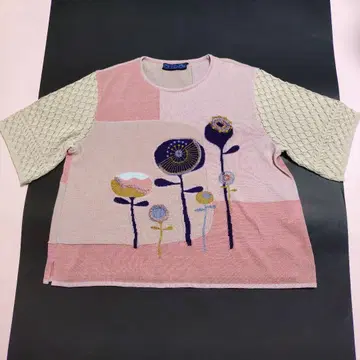 엠앤쿄코 오부소매 니트