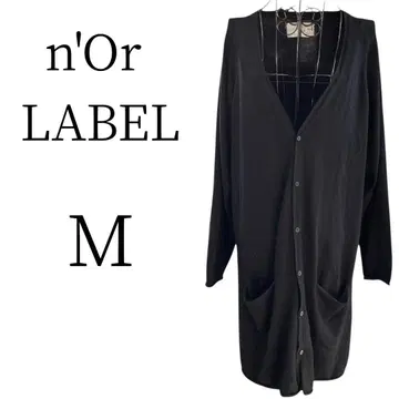 새상품급 n'Or LABEL 누아르 라벨 롱 가디건 볼레로