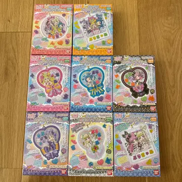 [컴프 세트] 키미프리 파치파치 프리큐어 데코 네임 8개 세트 묶음 판매