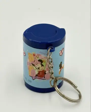 디즈니 미키 미니 스프링 코인 케이스 키링