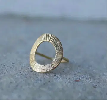 brass yard circle 반지 ring 15호