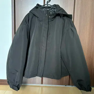 잉그 충전솜 마운틴 파카 블루종 숏 기장 자켓