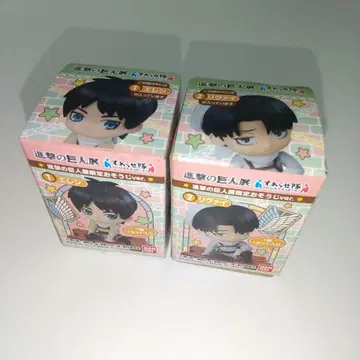 [미개봉 새상품] 진격의 거인 스와라세타이 엘렌 리바이 합계 2점