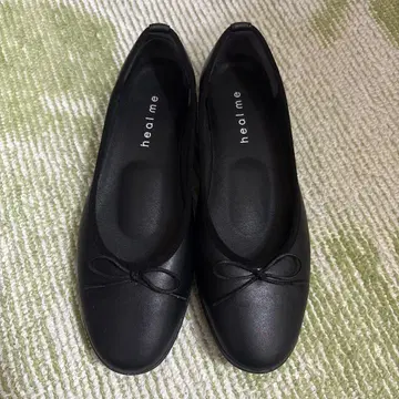 힐 미 블랙 리본 포함 펌프스