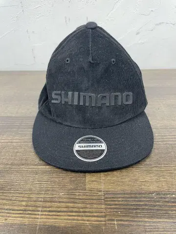 SHIMANO 블랙 코듀로이 캡 백 스트랩식