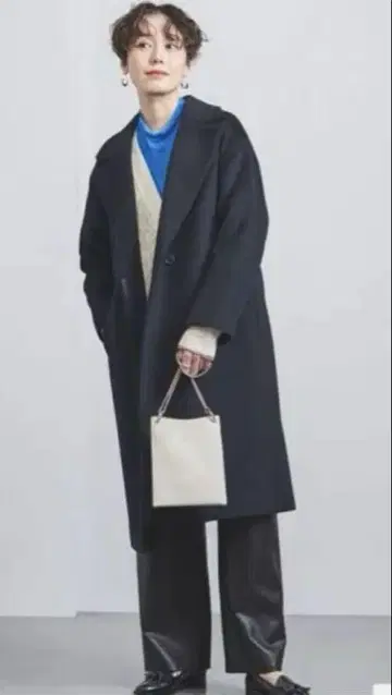 유나이티드 애로우즈 빅 테일러드 코트