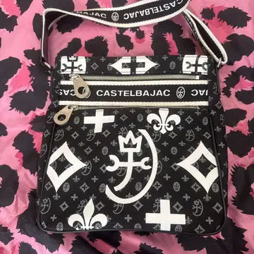 CASTELBAJAC 숄더백 블랙/화이트