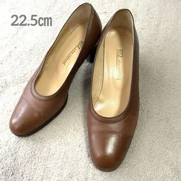 리즈라 펌프스 힐 가죽 브라운 22.5cm