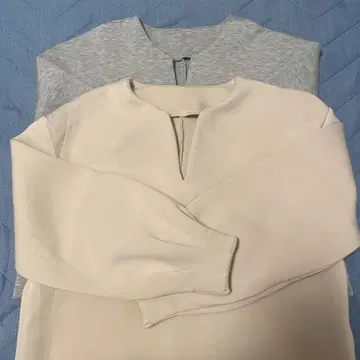 acco님 콜라보 종이상자 니트탑 2점