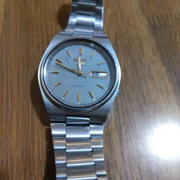 SEIKO 자동 시계 실버 그레이