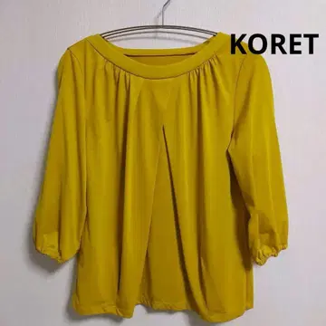 KORET 티셔츠 7부 소매
