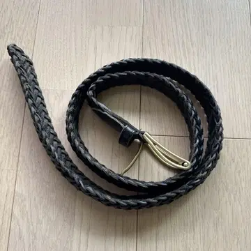 팩토리에 인트레차트 가죽 벨트 블랙