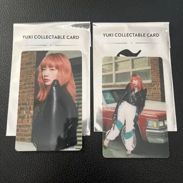 YUKI 콜렉터블 카드 FANTASISTA YUKINCORINISTA