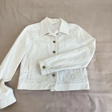 COS 화이트 데님 자켓 S