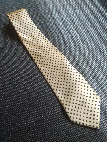 Paul Smith 베이지 도트 넥타이