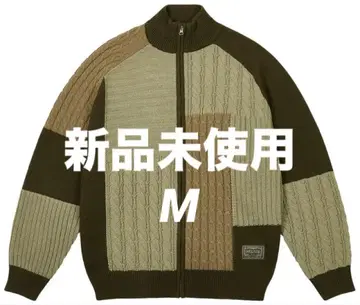 2025SS Palace Patchwork Zip Knit
