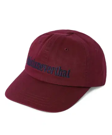 thisisneverthat burgundy 캡