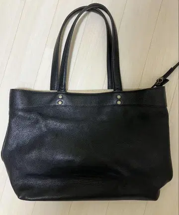 다코타 젠틀리 토트백 천연 가죽 블랙 A4 대응