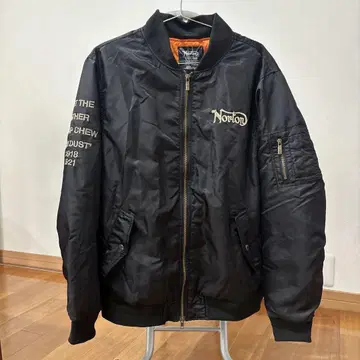 Norton 블랙 MA-1 자켓 M