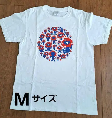 EXPO2025 오사카 간사이 만박 미야쿠미야쿠 티셔츠 화이트 M
