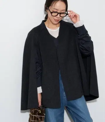 Plage 해밀턴 케이프 코트 size36 그레이 새상품급