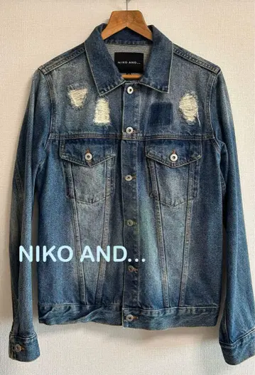 NIKO AND - 데미지 데님 자켓