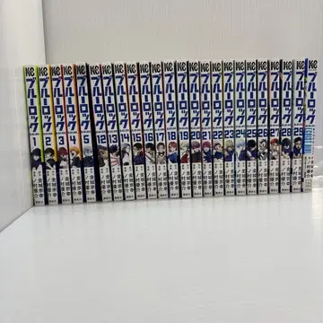 블루 록 1~5권, 12~29권, 캐릭터 북 24권 세트