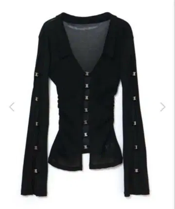 meltthelady sheer hook tops black