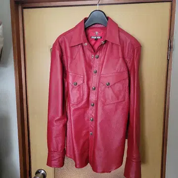 CREAM SODA 가죽 자켓 M 레드
