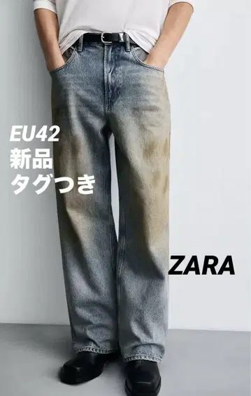[완판템] ZARA 빈티지 가공 배기핏 청바지 EU42 JP32