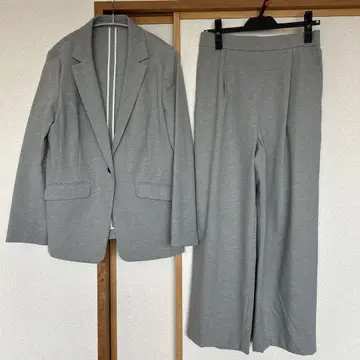 그레이 비즈니스 정장 세트