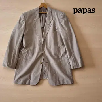 papas 테일러드 자켓 코튼 L