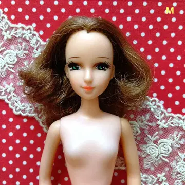 리카짱의 엄마 소체 미인 TAKARA 쇼와 레트로 옷 갈아입히기 인형