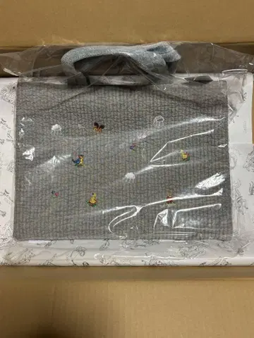 페이러 비오는날 토트백 라이트 그레이