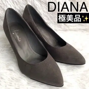 펌프스 24.5 다이애나 DIANA 스웨이드 아르테미스 스웨이드 신발