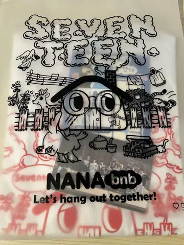 NANA bnb SEVENTEEN SCoups T셔츠 M 사이즈
