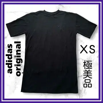 레어 adidas 아디다스 T셔츠 미니 원피스 슬릿 블랙 XS