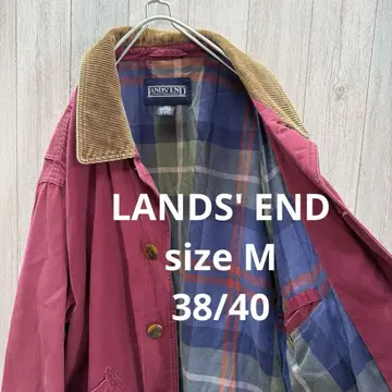 90s 랜즈엔드 LANDS' END 헌팅 자켓 커버올
