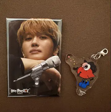 Nissy 호카포카 배지 키링 세트