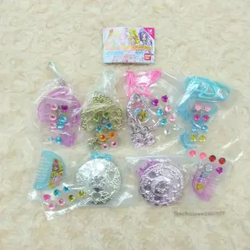 두근두근 프리큐어 키라키라 데코라 액세서리 전 6종 풀 컴프 가챠