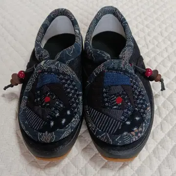 빈티지 원단 리메이크 ~ 빈티지 원단 리메이크 타비 신발 24cm