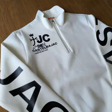 CASTELBAJAC 화이트 집업 맨투맨