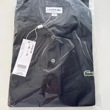 LACOSTE 네이비 피케 셔츠 L 사이즈