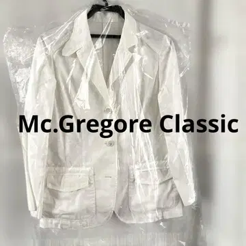 M'c Gregore 맥그레거 화이트 자켓 면 100% 11호