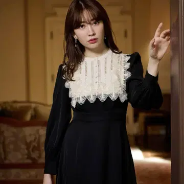 르 그랑 미디 드레스 herlipto 블랙 M 사이즈